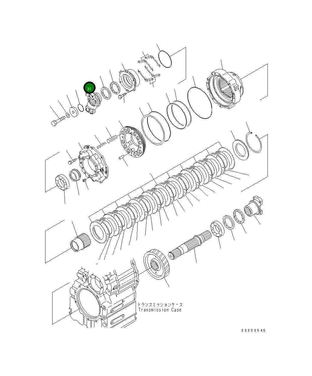 Крышка 425-15-23690  Komatsu