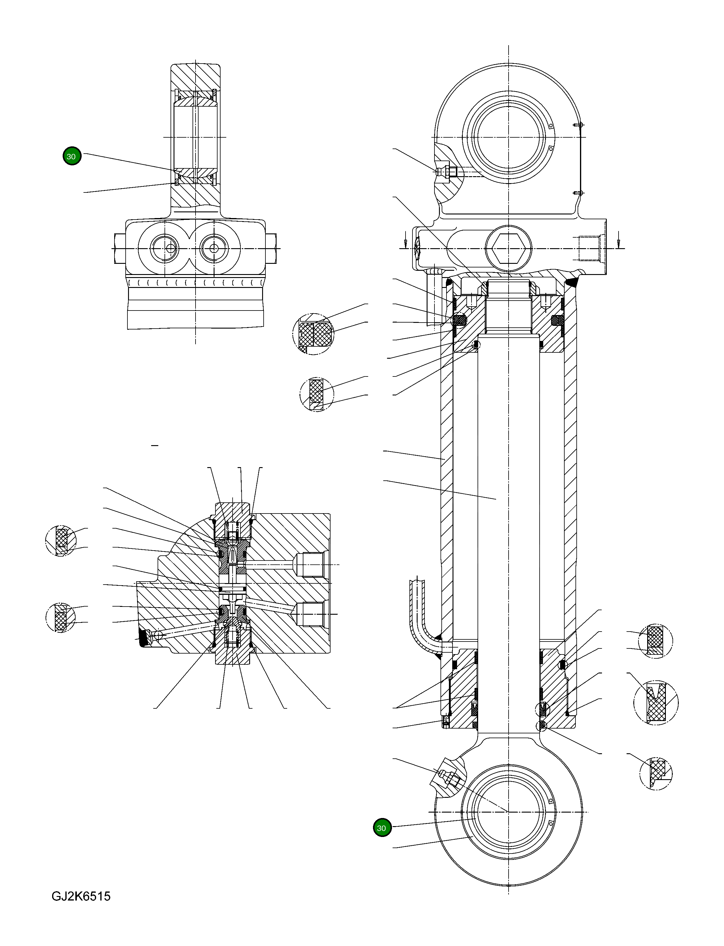 Подшипник 20E-61-31140 Komatsu