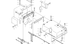 Крышка 8287-54-1150 Komatsu