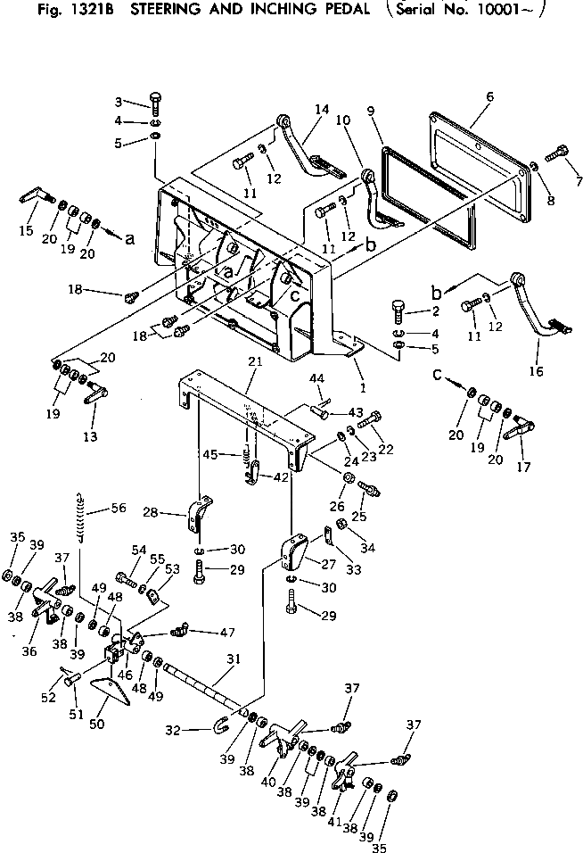 Рычаг 145-43-41192 Komatsu