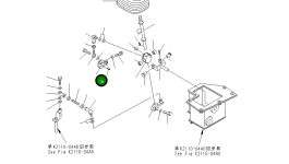 Рычаг 124-43-54151 Komatsu