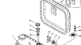 Прокладка 124-60-21162 Komatsu