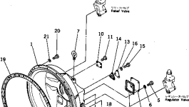 Крышка 198-13-13240 Komatsu