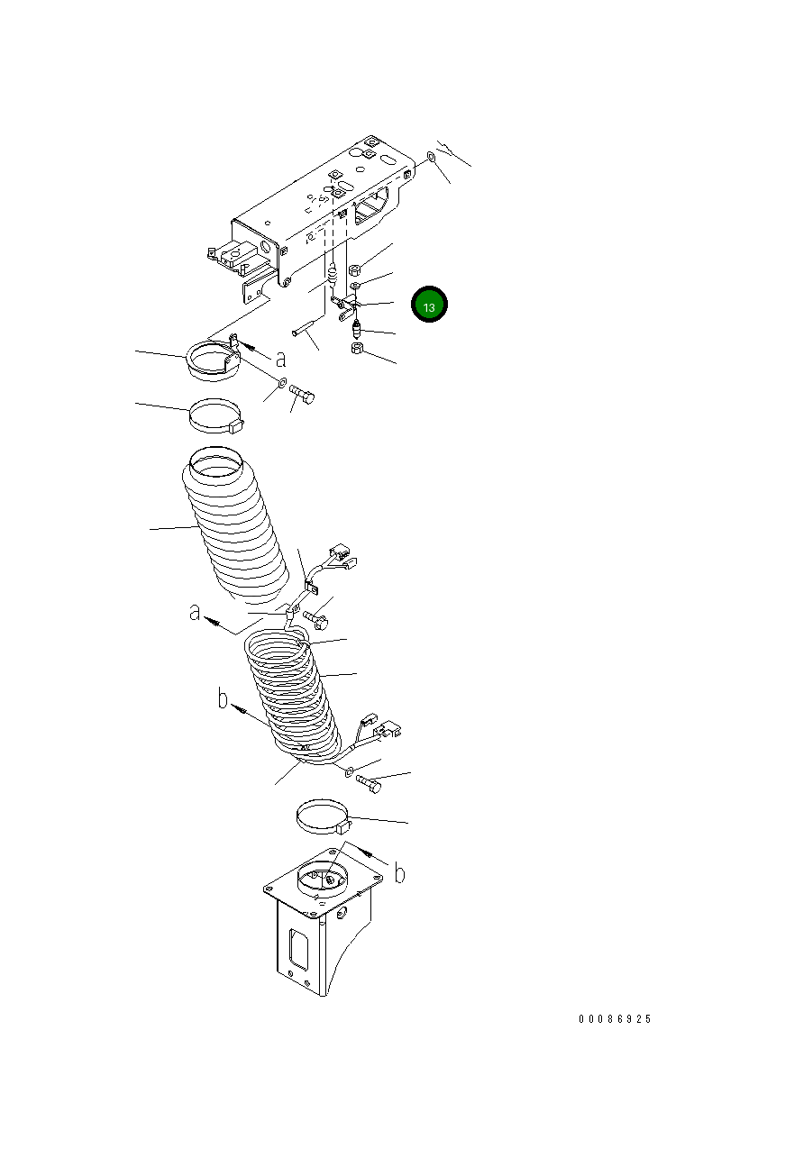 Рычаг 42C-40-12690  Komatsu