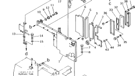 Крышка 21P-54-21250 Komatsu