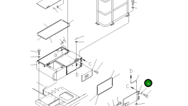 Крышка 8255-54-1390 Komatsu