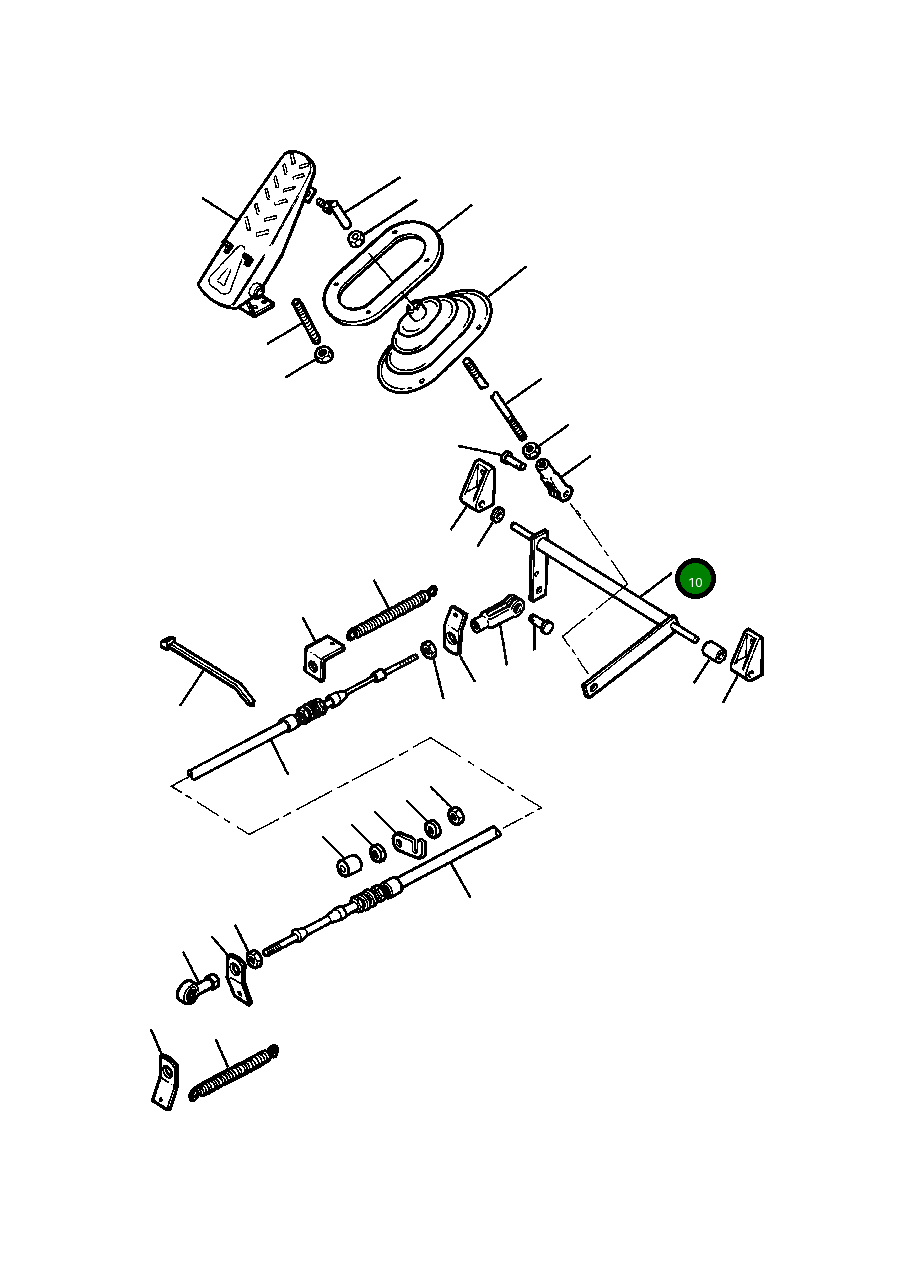 Рычаг 892 122 C2 Komatsu