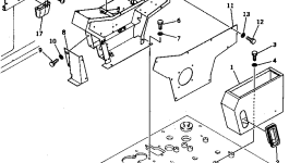 Крышка 207-43-31190 Komatsu