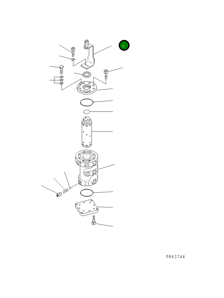 Рычаг 20U-62-23752 Komatsu