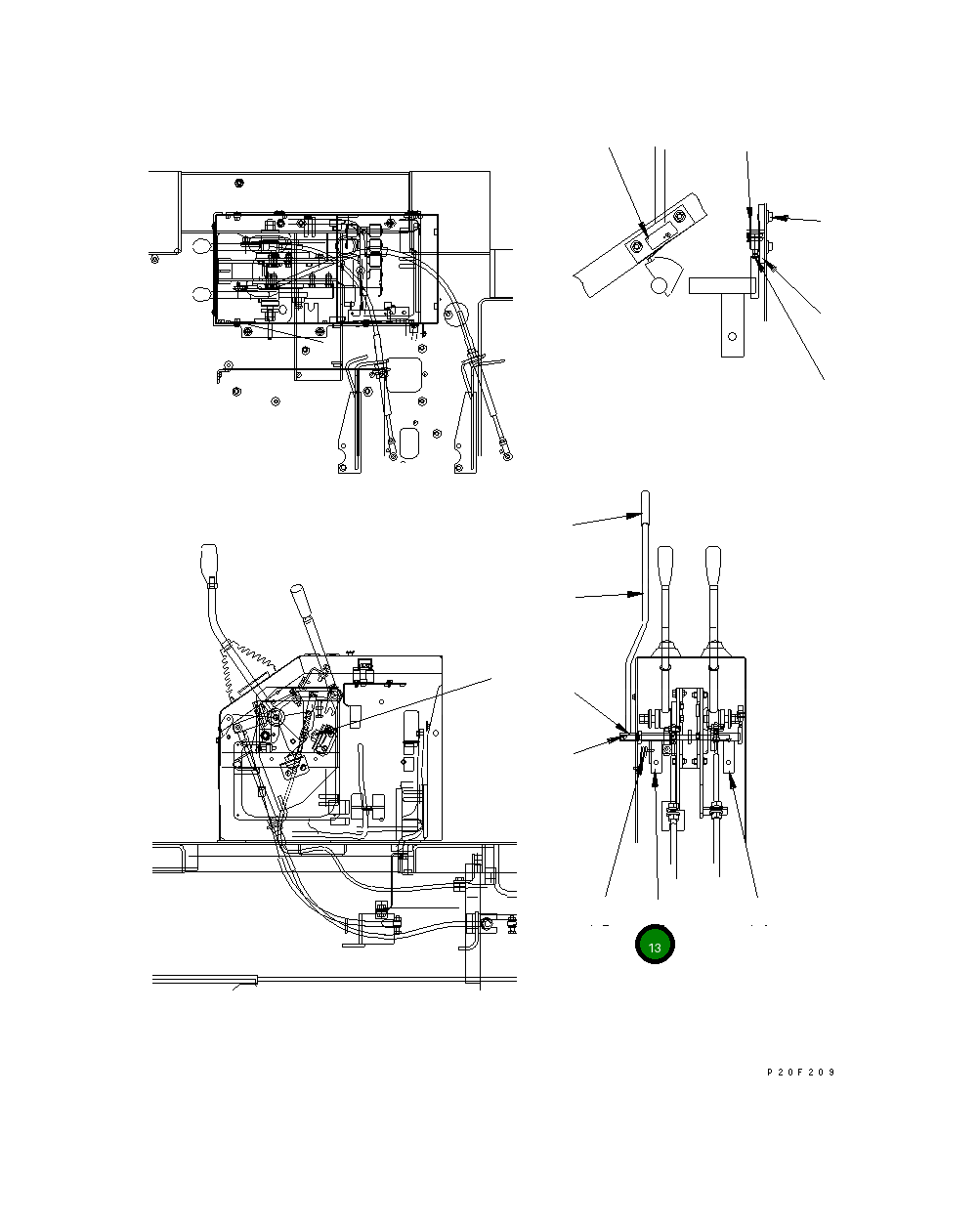 Рычаг 417-J90-2460 Komatsu