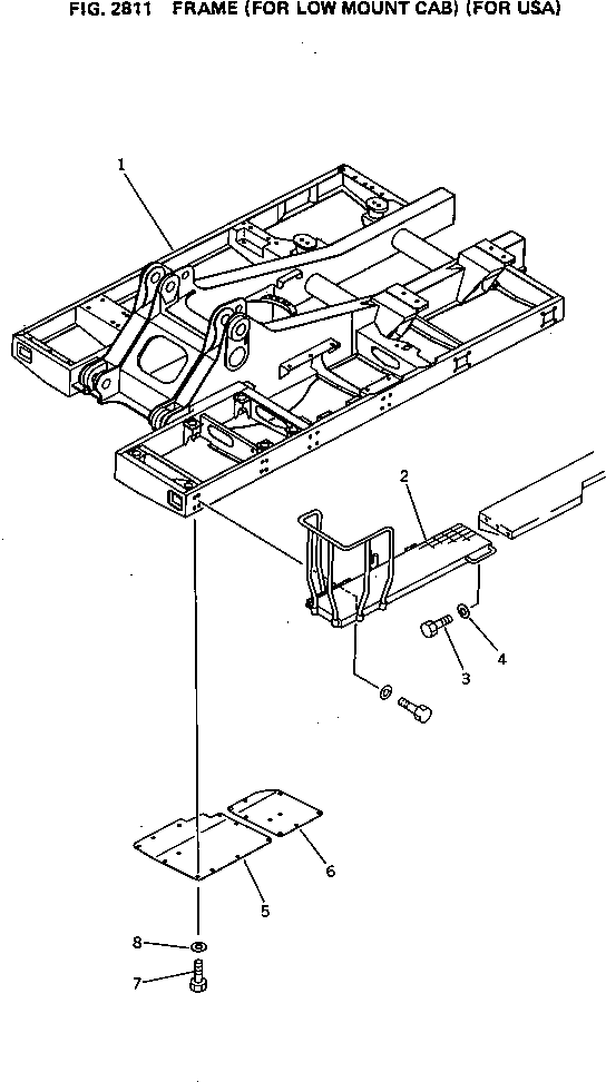 Крышка 209-54-32440 Komatsu
