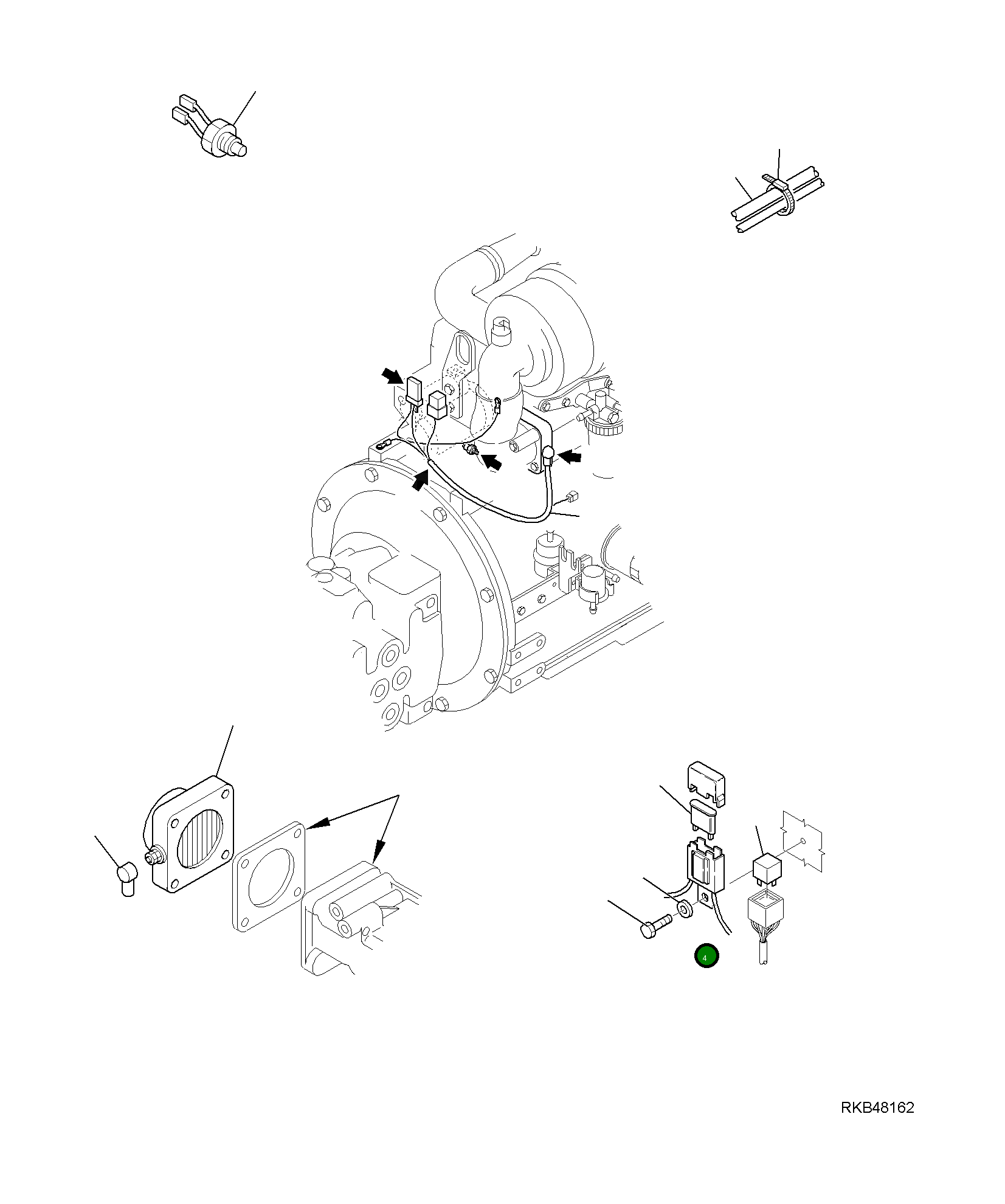 Предохранитель 60A 22E-06-11630 Komatsu