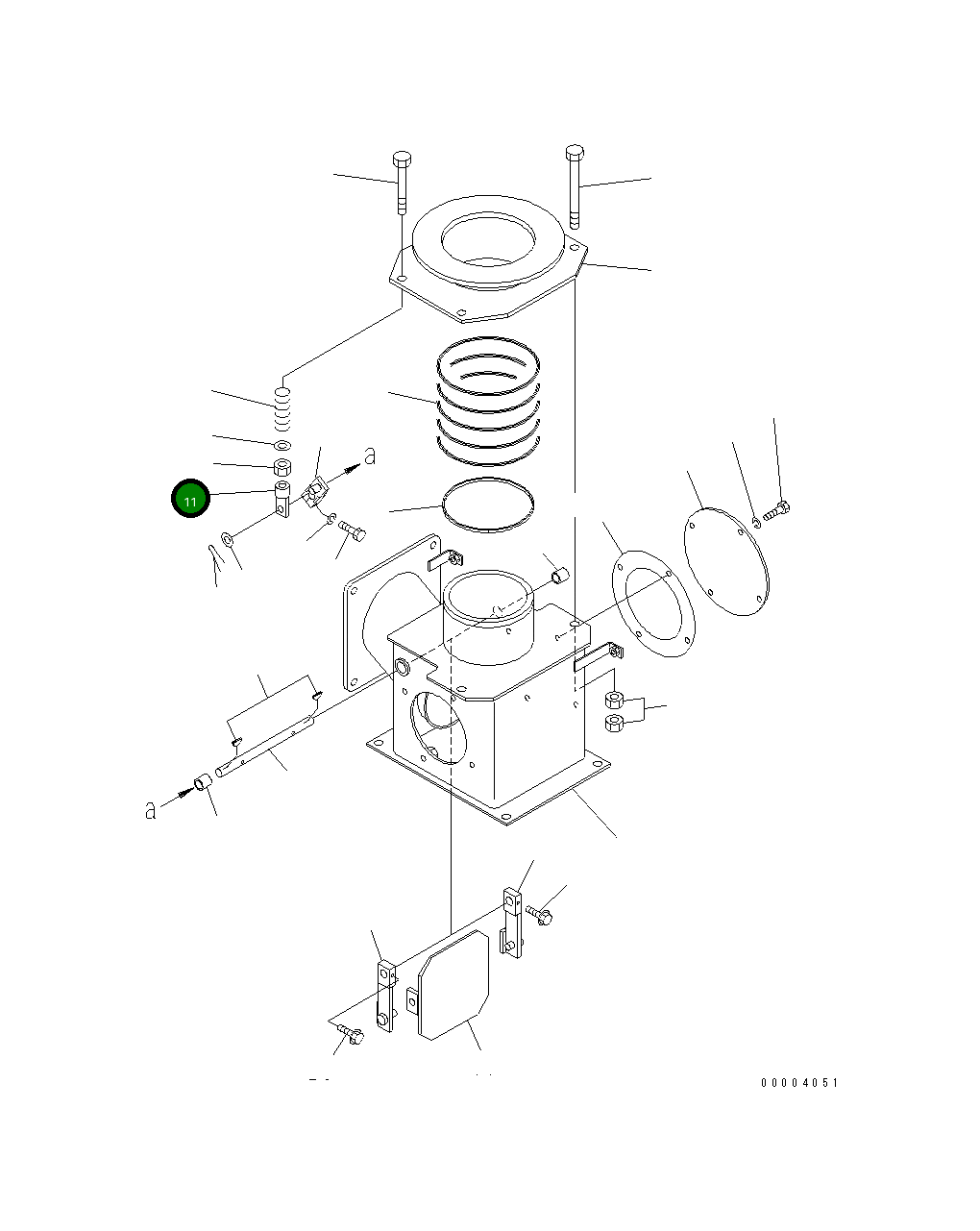 Рычаг 566-02-11460 Komatsu
