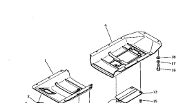 Крышка 13F-54-23130 Komatsu