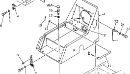 Крышка 20Y-54-21190 Komatsu