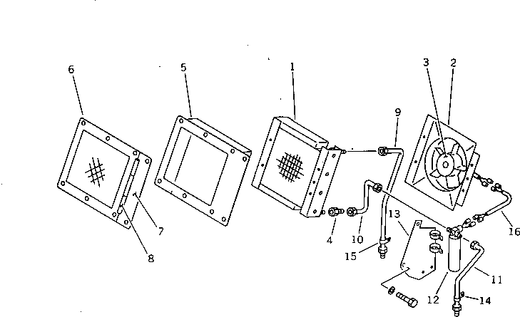 Крышка CJ015-26940-B Komatsu