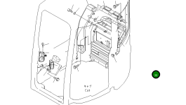 Крышка 22U-54-23340 Komatsu