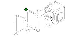 Крышка 8255-54-4461 Komatsu