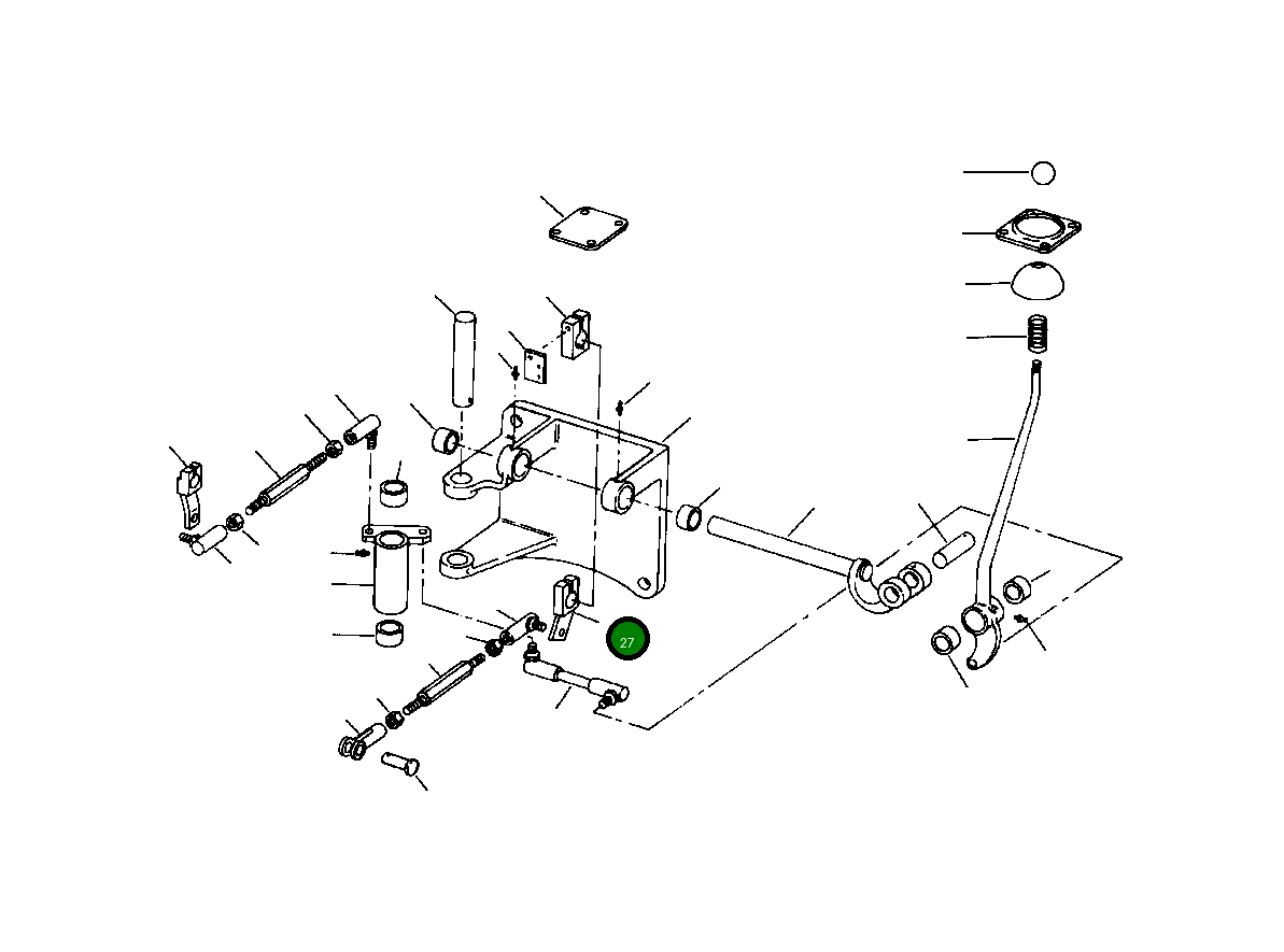 Рычаг 740 733 C1 Komatsu