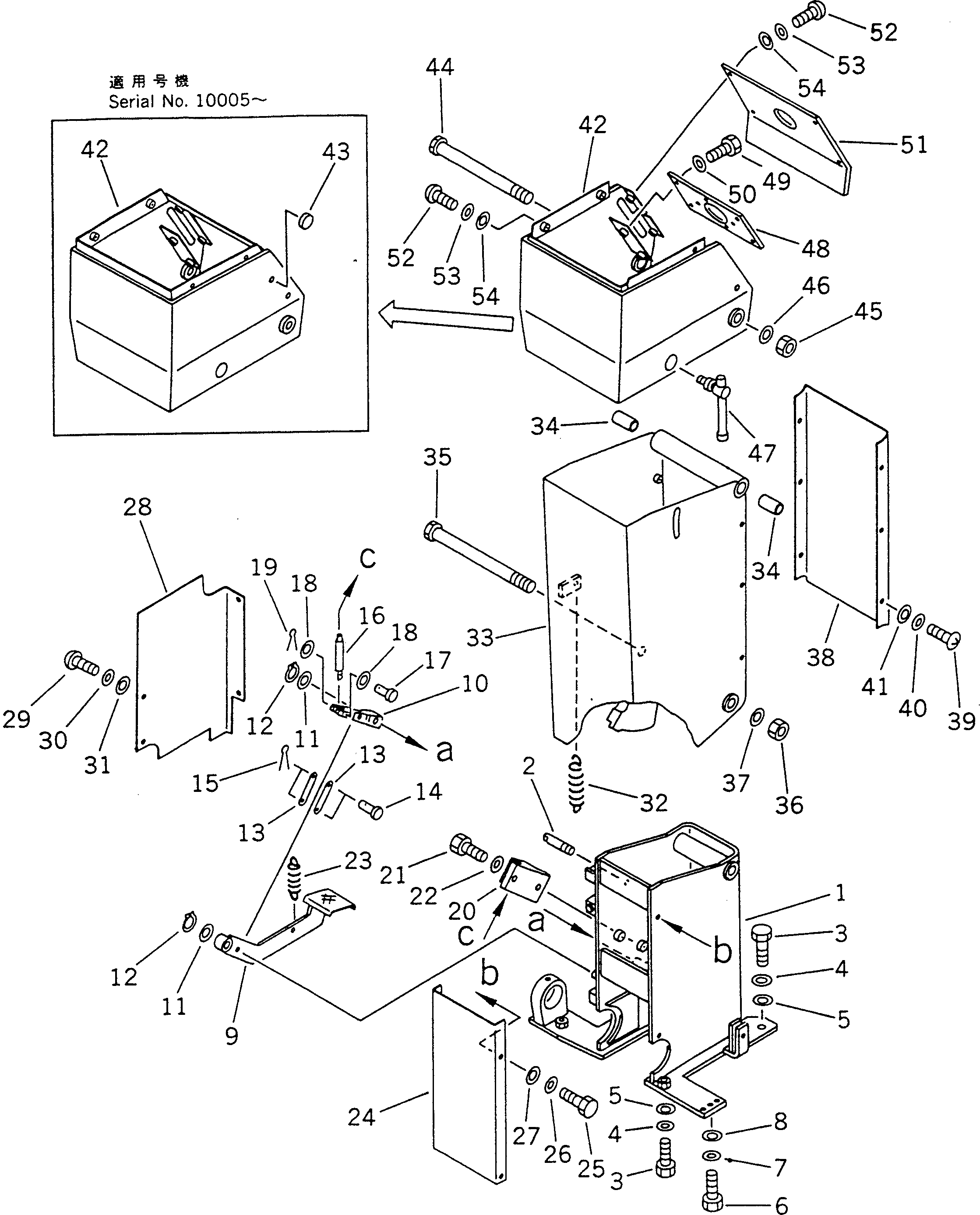 Крышка 235-43-28220 Komatsu