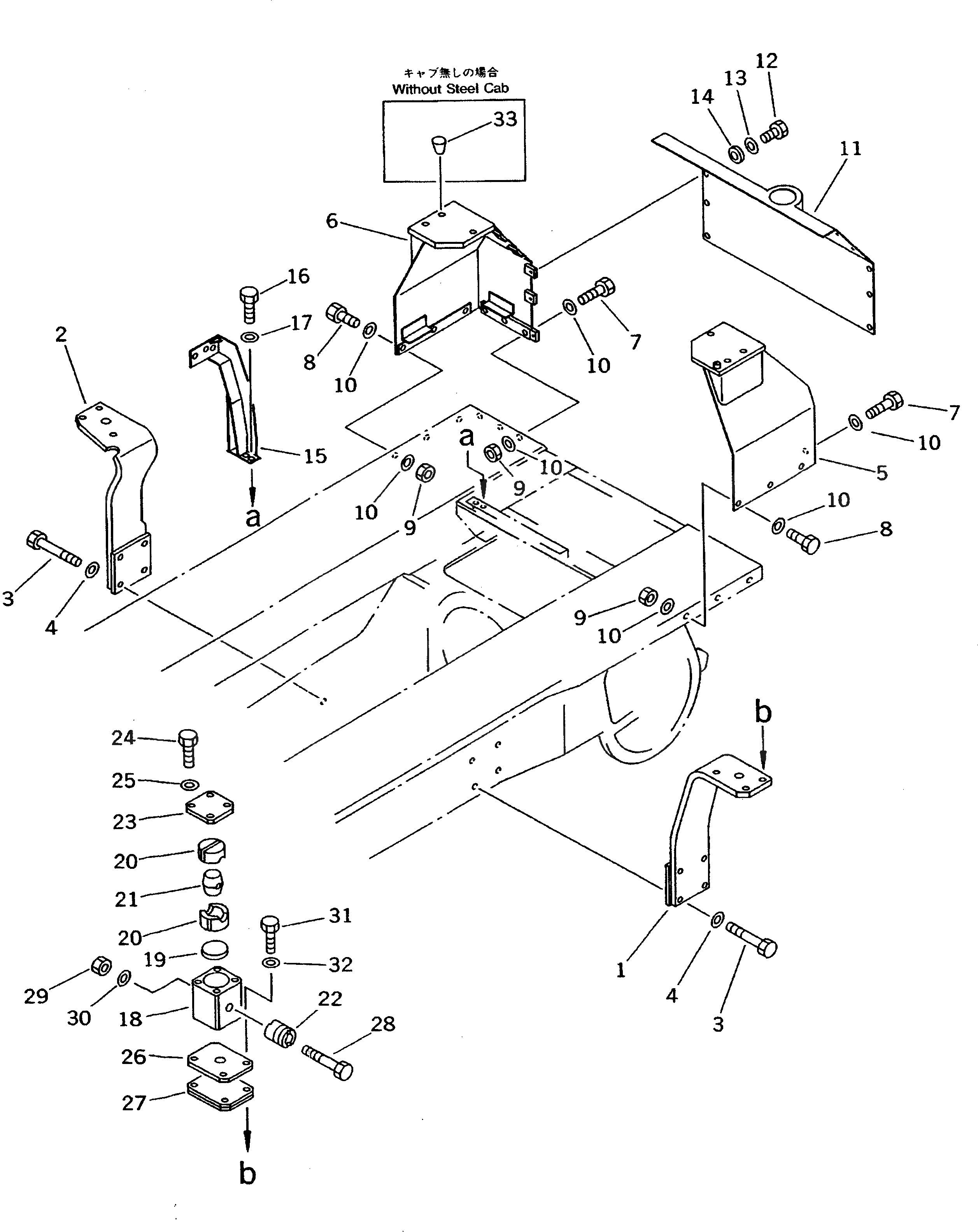 Крышка 144-Y11-1131 Komatsu