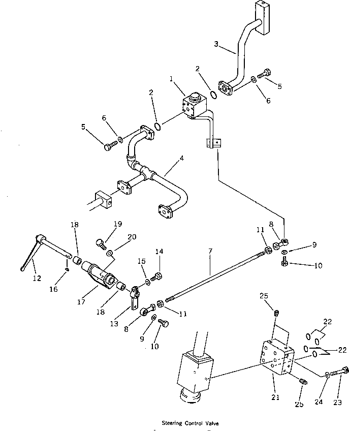 Рычаг 20G-62-19440 Komatsu