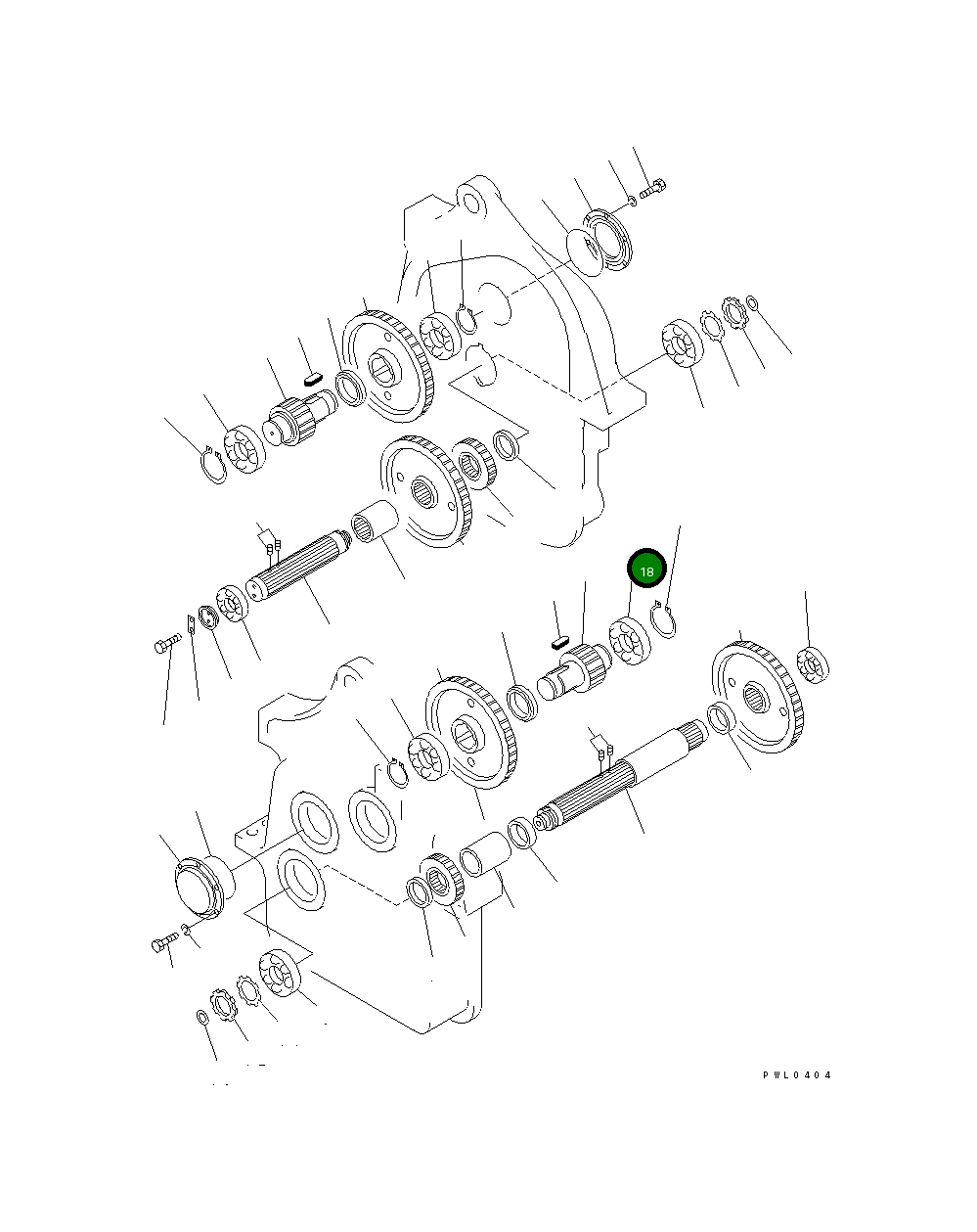 Подшипник 176-09-11260 Komatsu