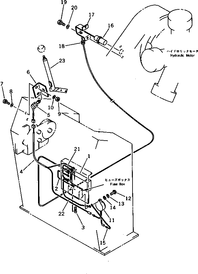 Крышка 263-806-1240 Komatsu