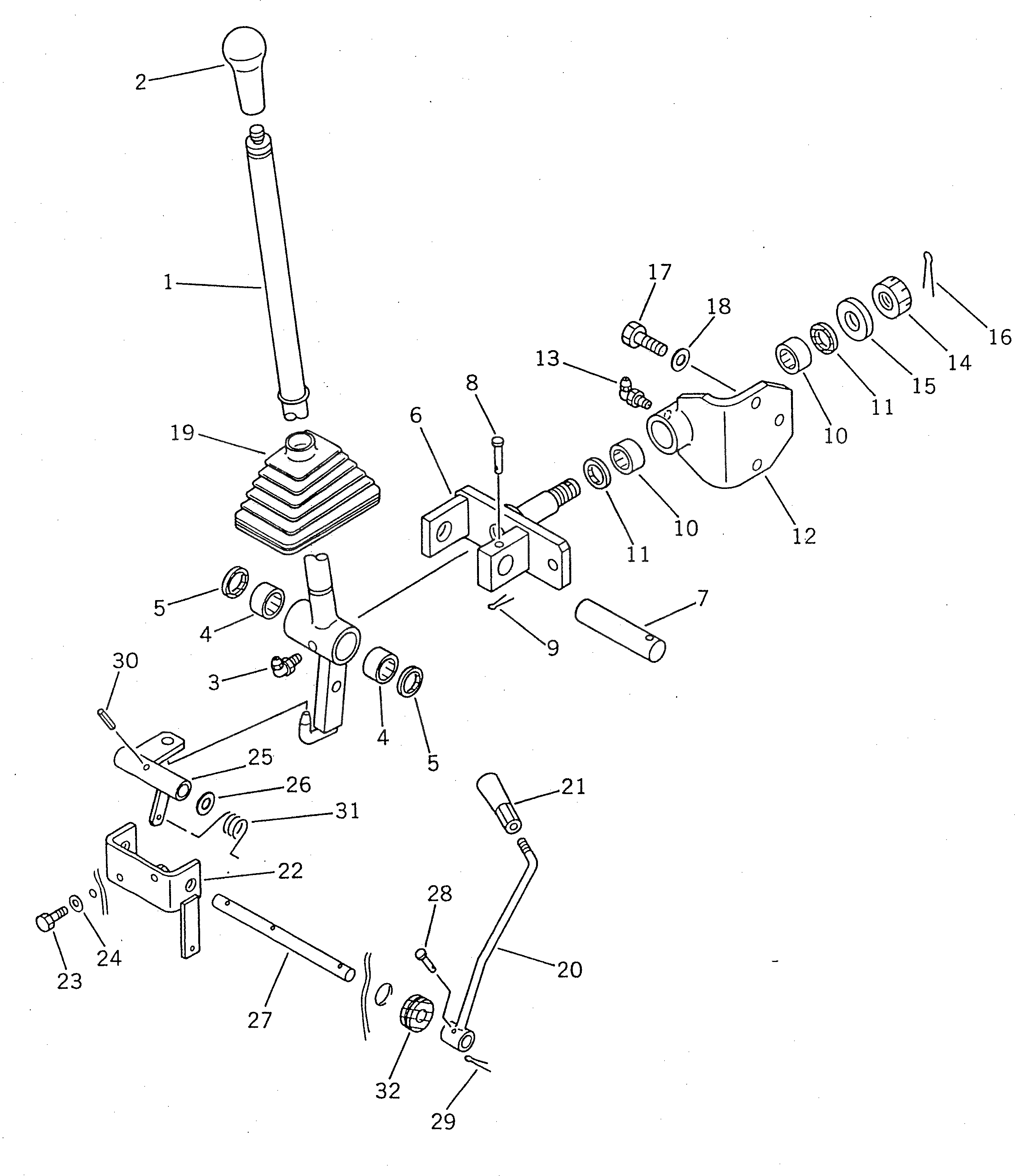 Рычаг 417-43-18120 Komatsu
