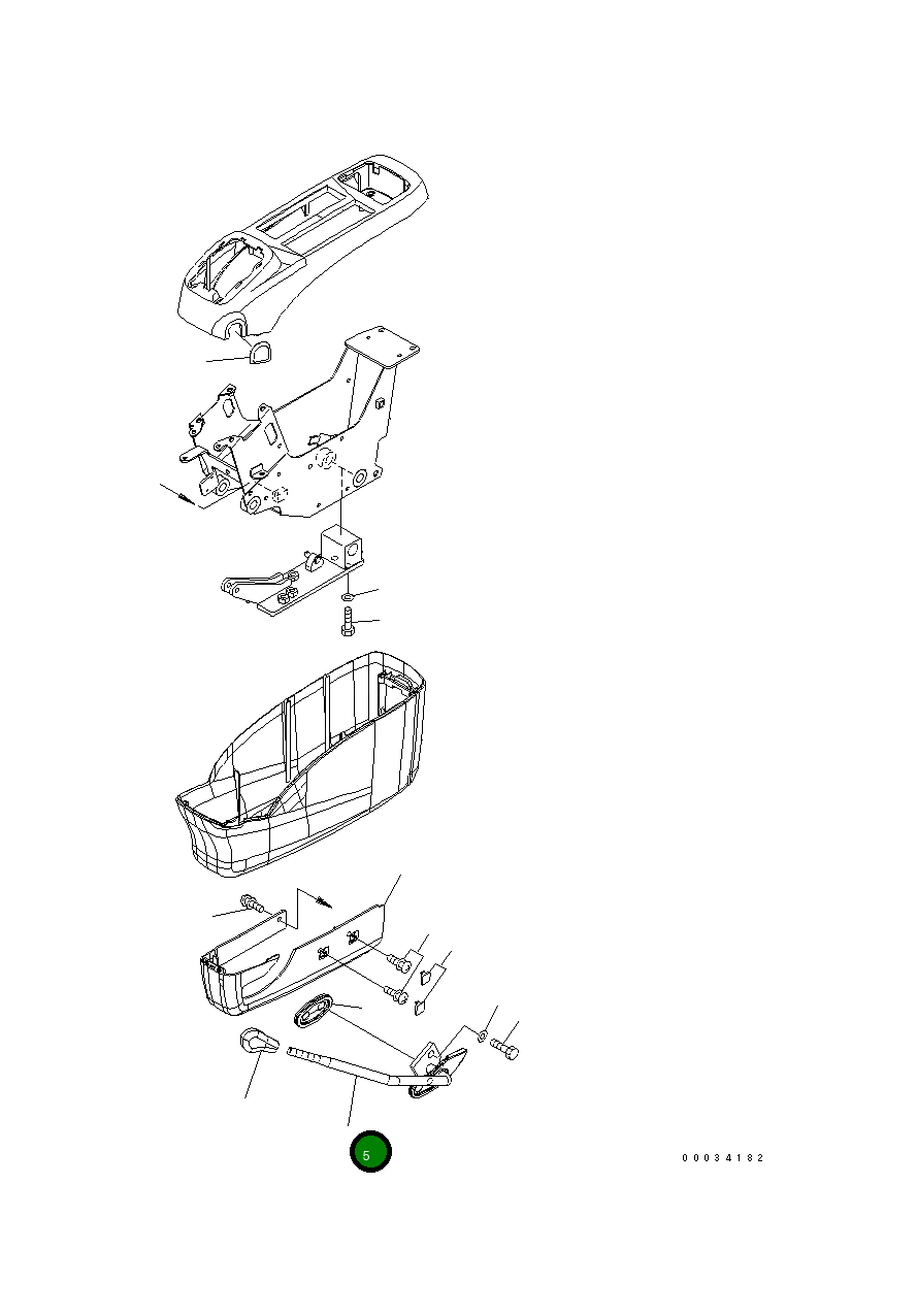 Рычаг 20J-43-12610 Komatsu