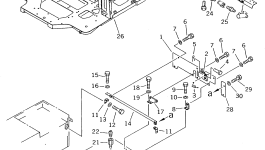 Кронштейн 15A-916-1340 Komatsu
