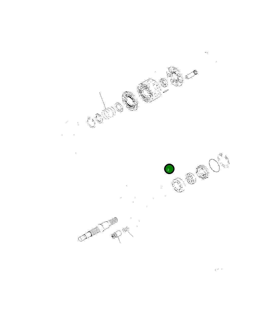 Подшипник 708-8E-12141  Komatsu