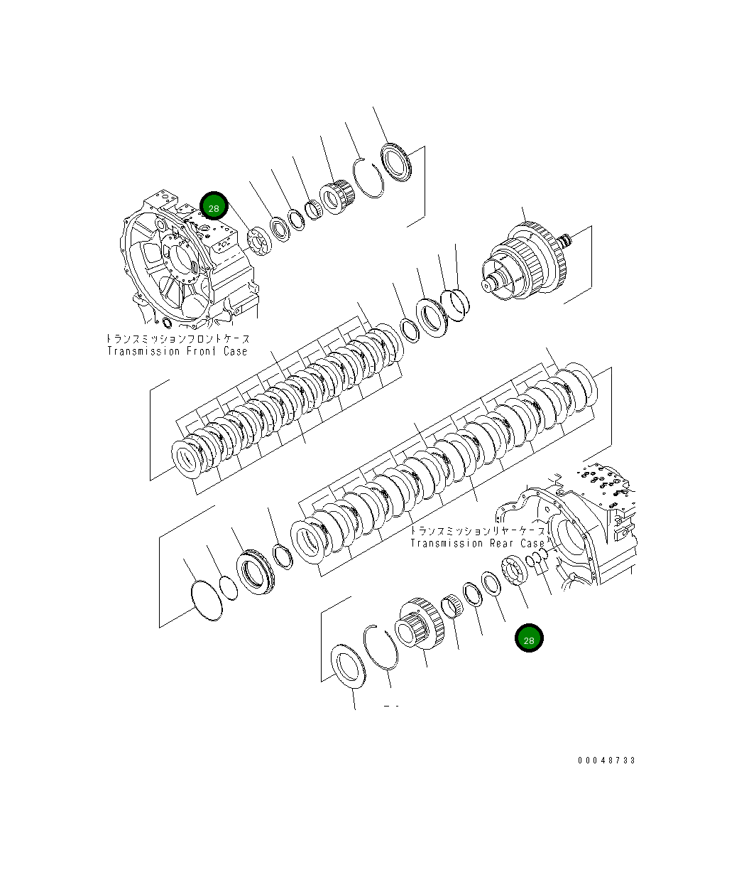 Подшипник 714-07-29350 Komatsu