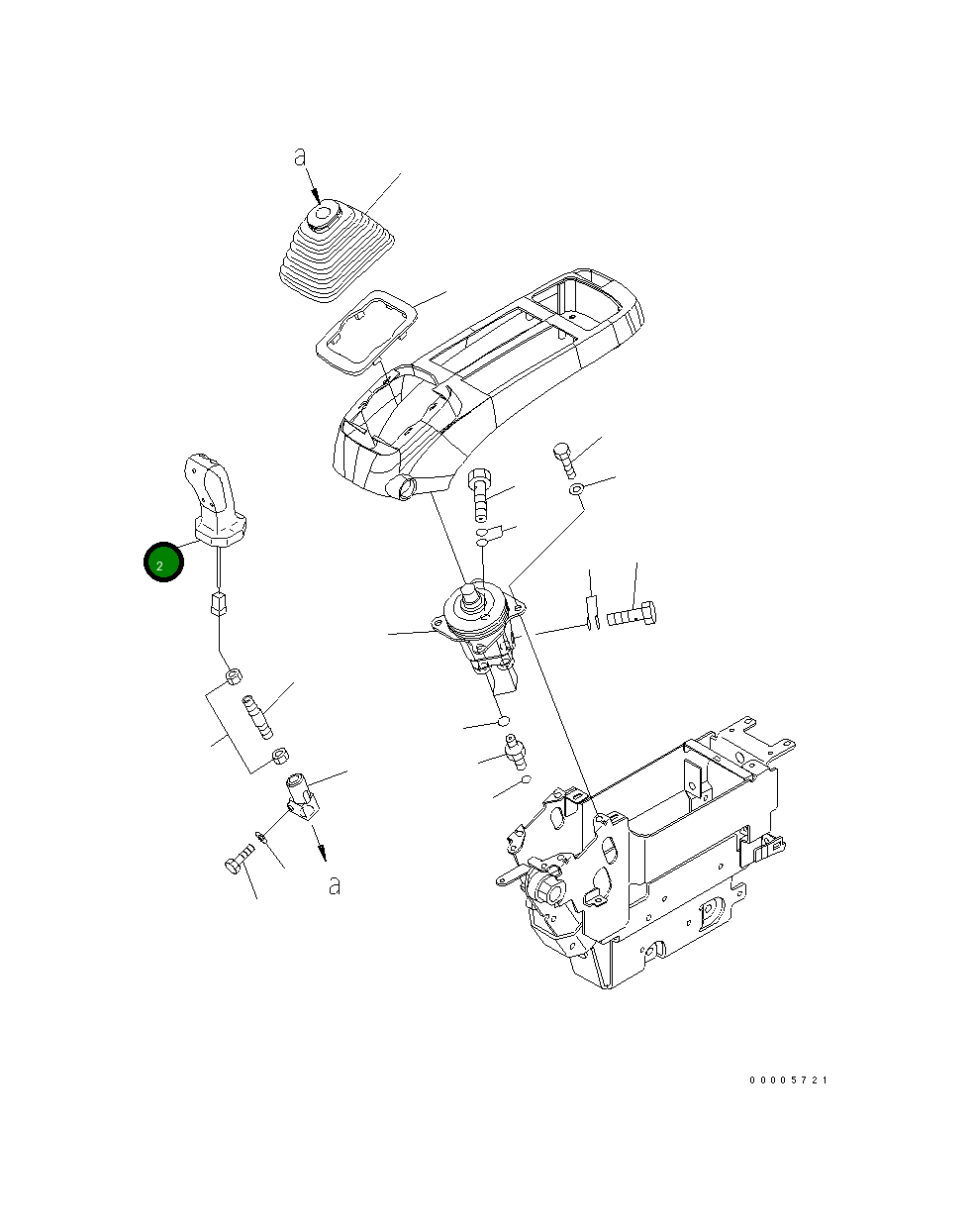 Рычаг 702-16-71410 Komatsu