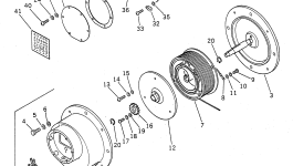 Крышка 7816-11-4270  Komatsu