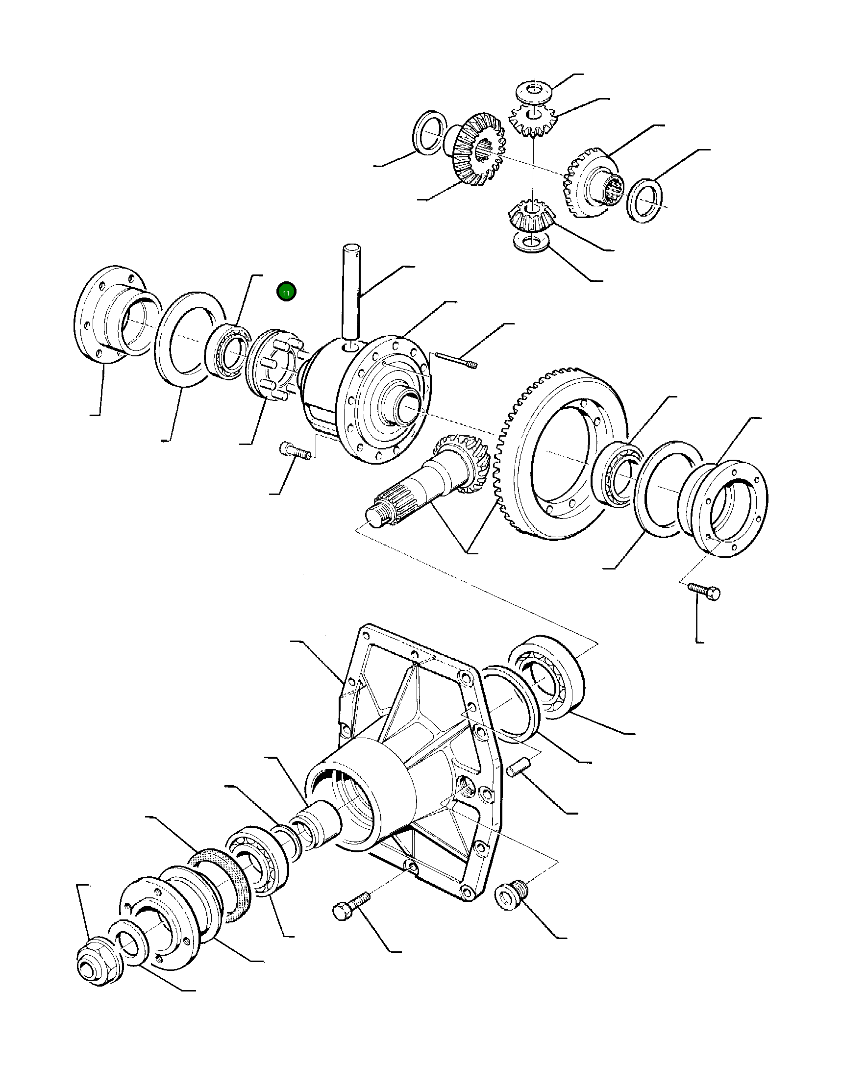 Подшипник MIB070665 Komatsu