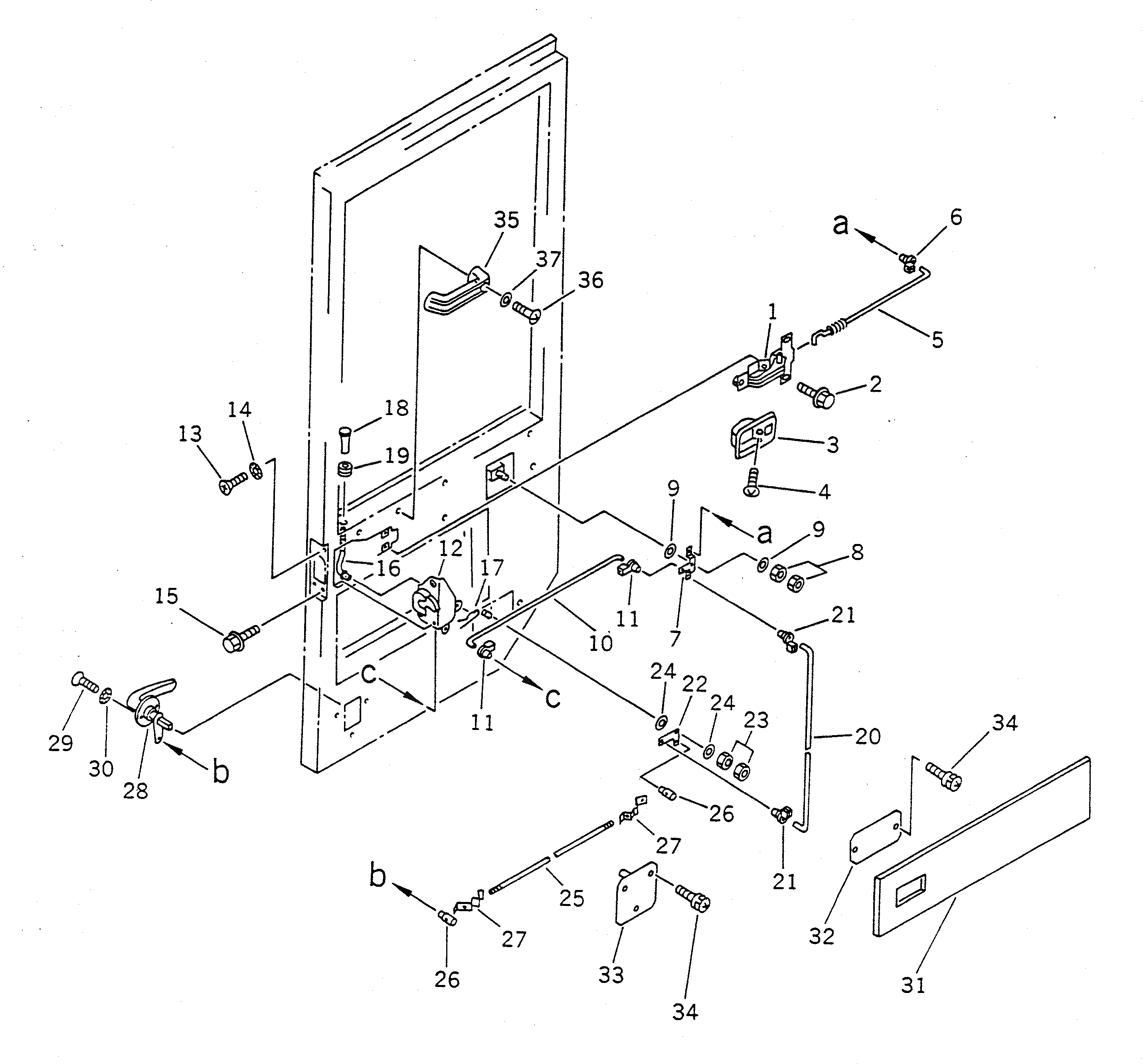 Рычаг 418-923-1710 Komatsu