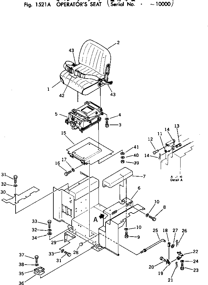 Крышка 145-57-41251 Komatsu