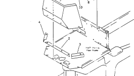 Крышка 424-54-17191  Komatsu