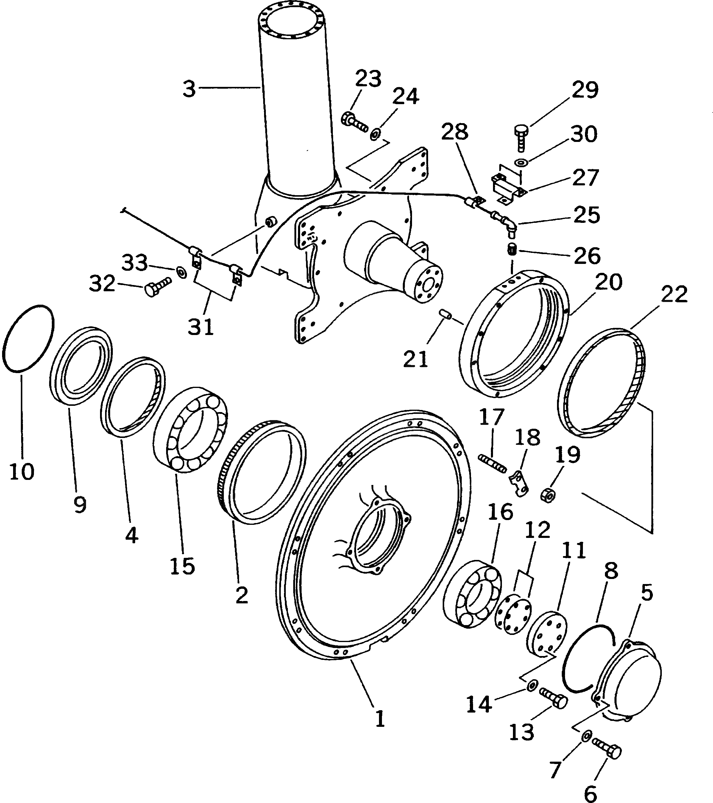 Крышка 561-88-66371 Komatsu