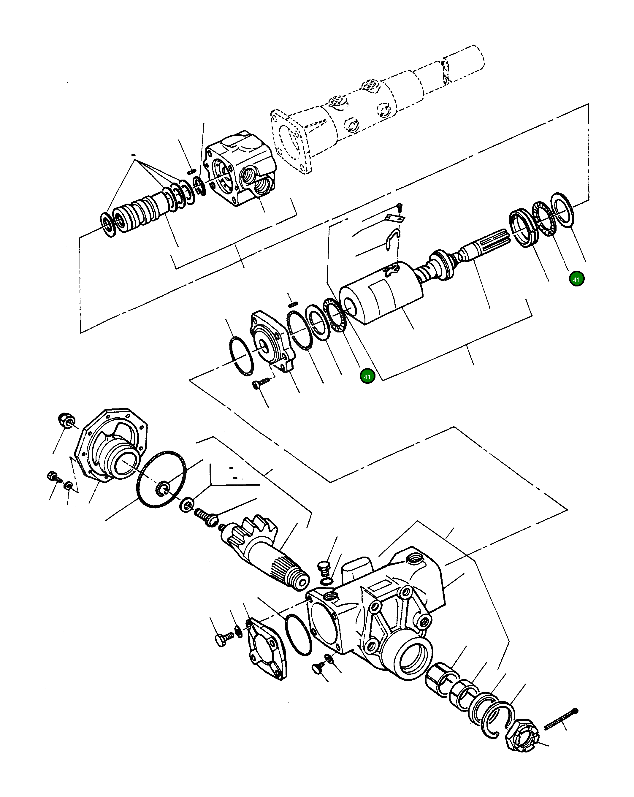 Подшипник 2962043M1  Komatsu