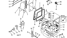 Стойка 11T-911-1650 Komatsu
