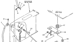 Рычаг 208-43-51432 Komatsu
