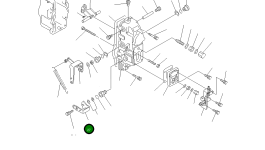 Рычаг DK154380-0400 Komatsu