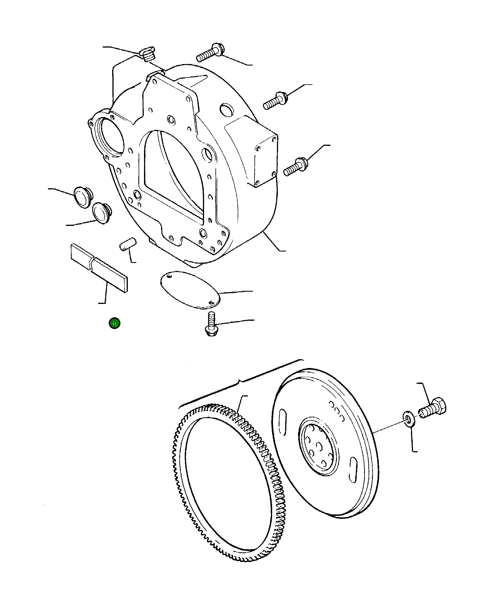 Крышка P36843154 Komatsu