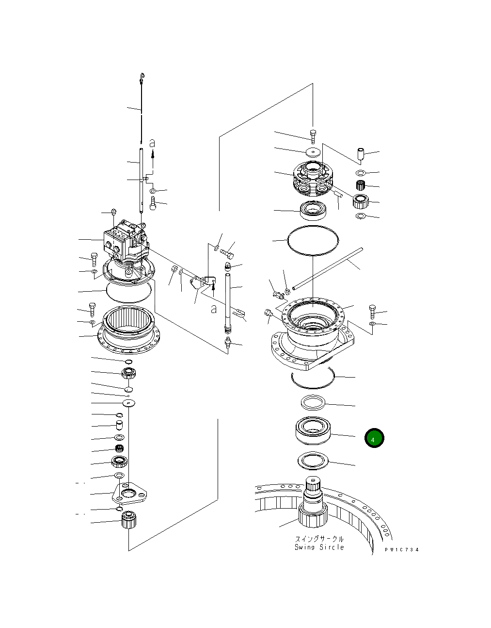 Подшипник 206-26-71240  Komatsu