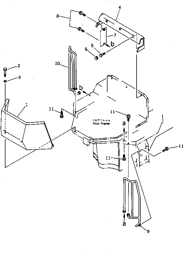 Крышка 419-54-14390  Komatsu