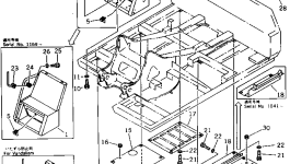 Крышка 20G-54-11443 Komatsu