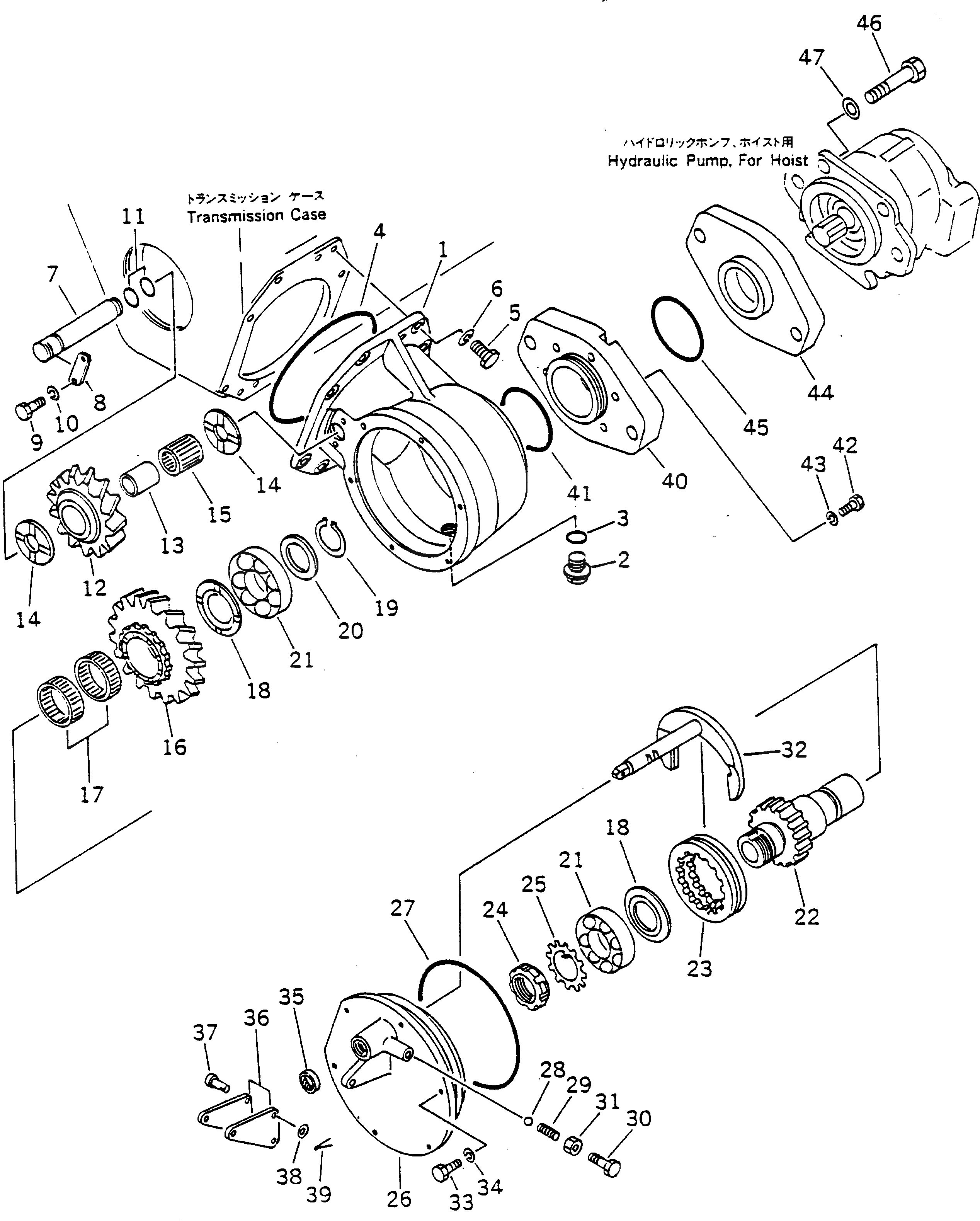 Крышка 567-14-66130  Komatsu