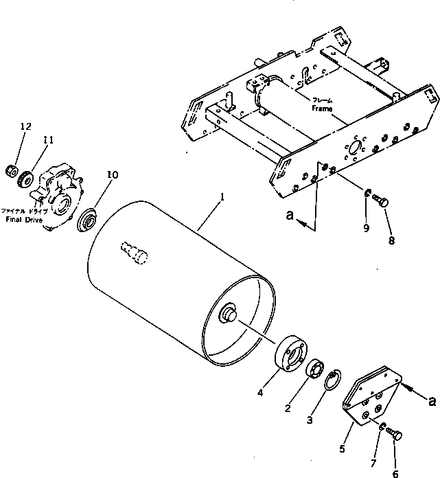 Крышка 2692-4-31300  Komatsu